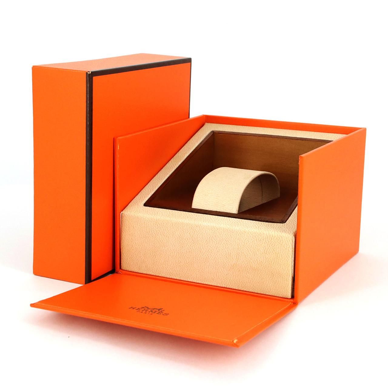Hermes Clipper Chronograph SS Quartz Watch — view 7