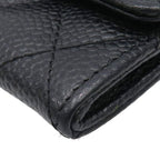 Chanel Quilted Caviar Card Case — view 5