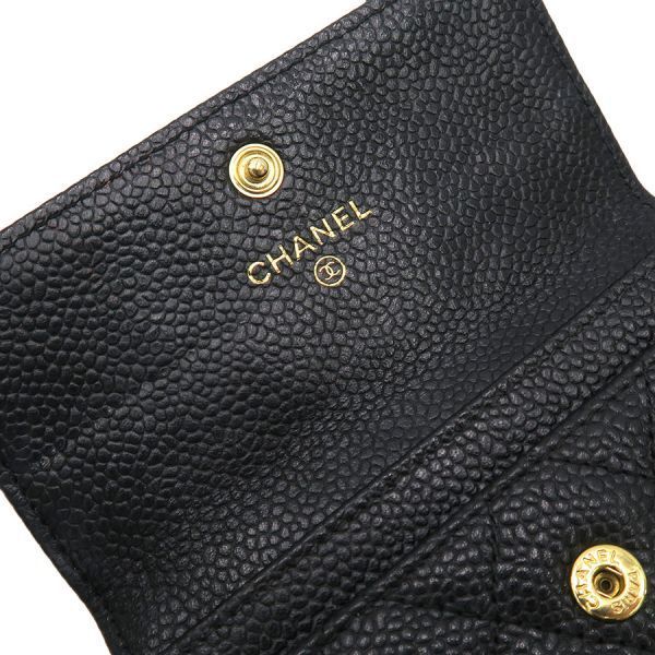 Chanel Quilted Caviar Card Case — view 7