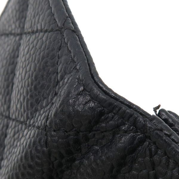 Chanel Quilted Caviar Card Case — view 8