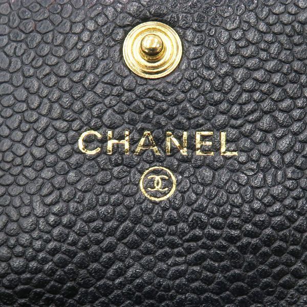 Chanel Quilted Caviar Card Case — view 9