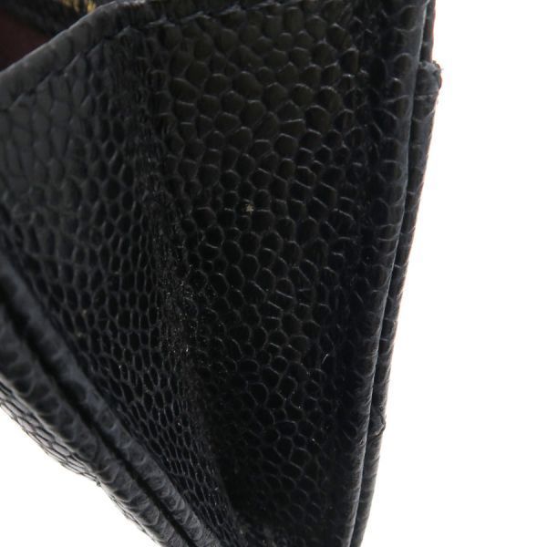 Chanel Quilted Caviar Card Case — view 8