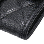 Chanel Quilted Caviar Card Case — view 9