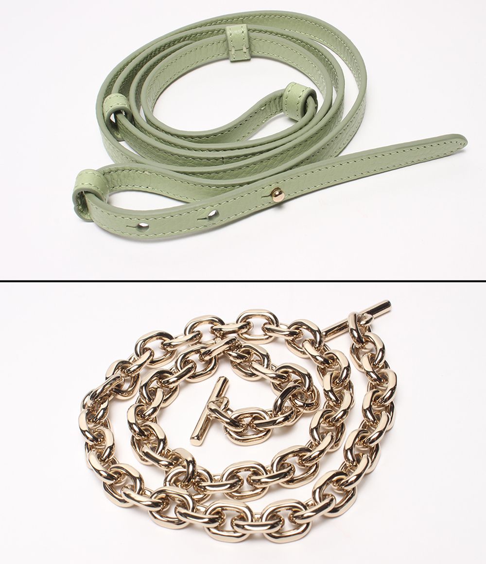 Gucci Chain Shoulder Bag Crossbody Guccissima — view 9