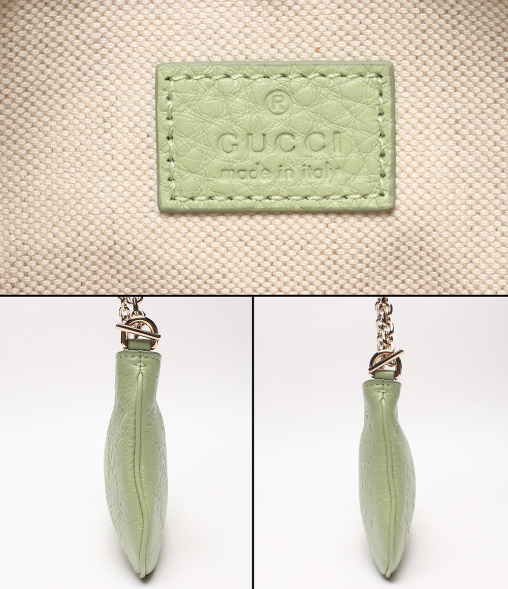 Gucci Chain Shoulder Bag Crossbody Guccissima — view 4