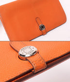 Hermes Bifold Wallet Silver Dogon GM — view 7
