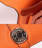 Hermes Bifold Wallet Silver Dogon GM — view 9
