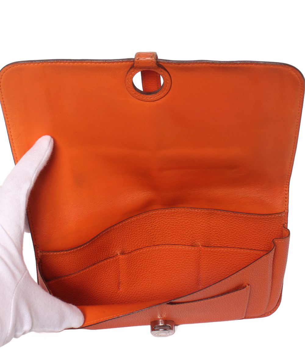 Hermes Bifold Wallet Silver Dogon GM — view 4