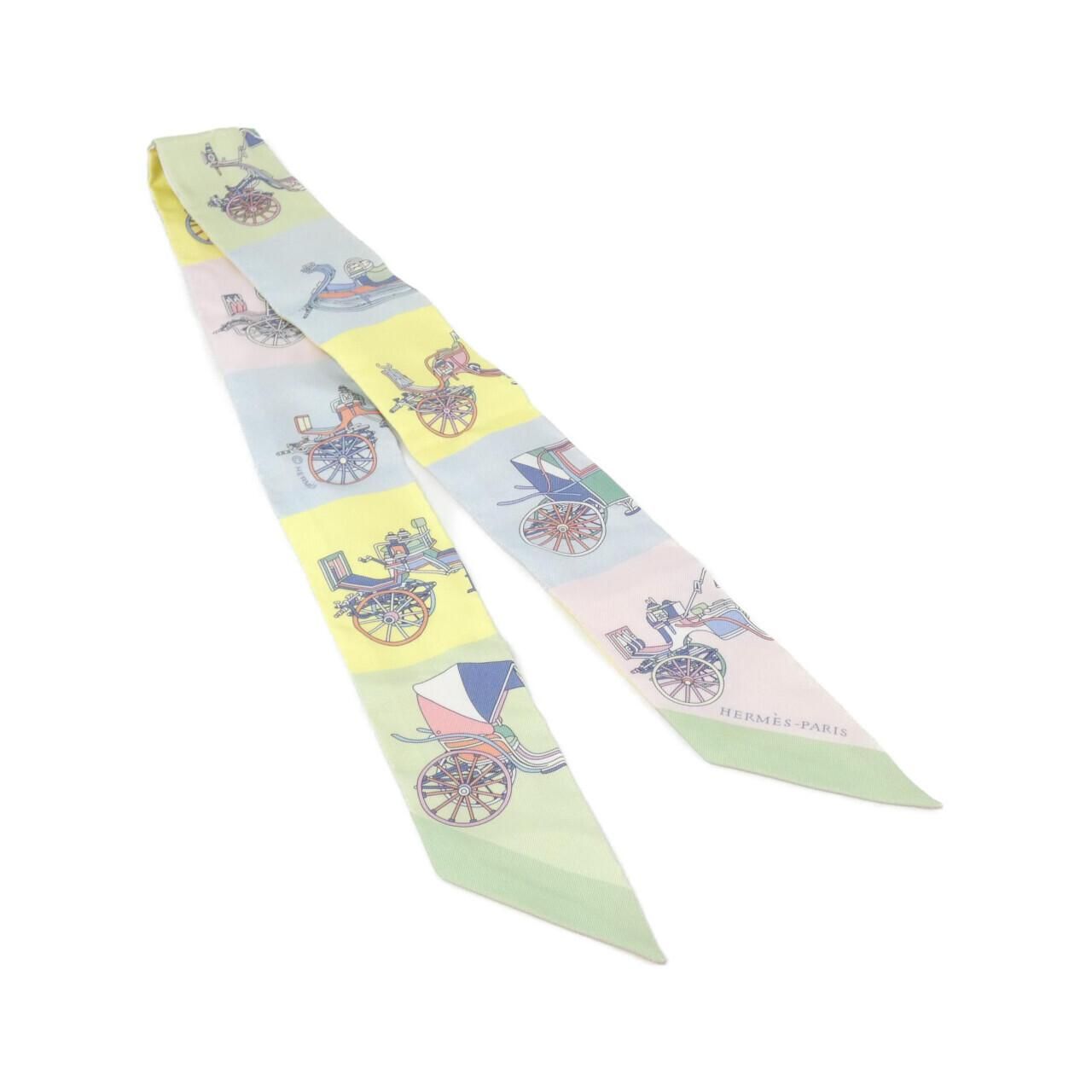 Hermes Voitures Exquises Twilly Scarf