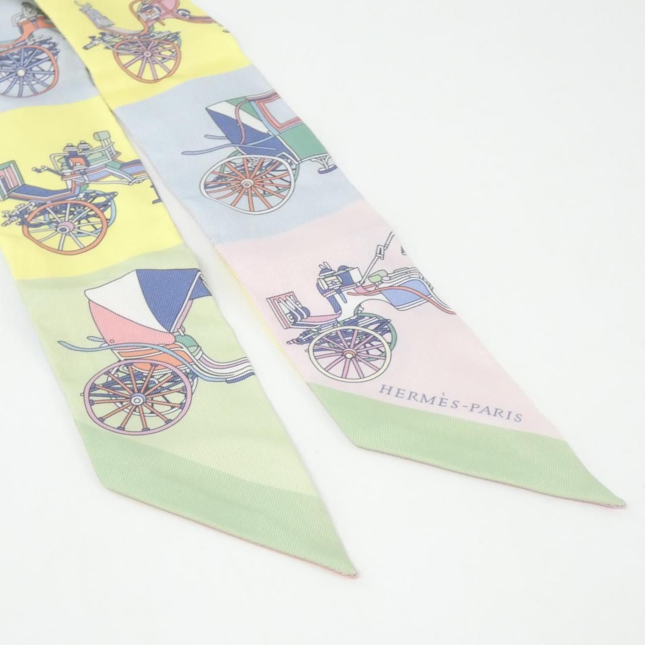 Hermes Voitures Exquises Twilly Scarf — view 2