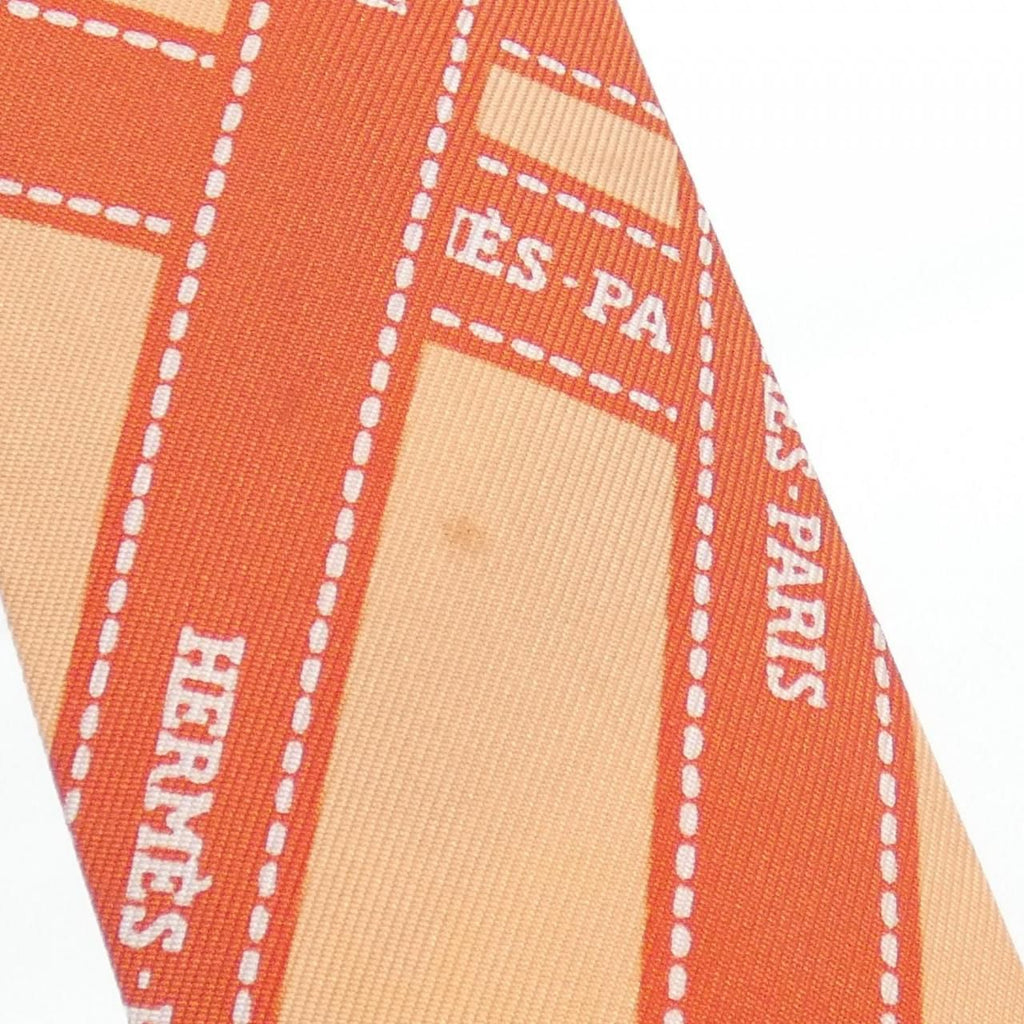 Hermes Twilly Scarf Orange — view 3