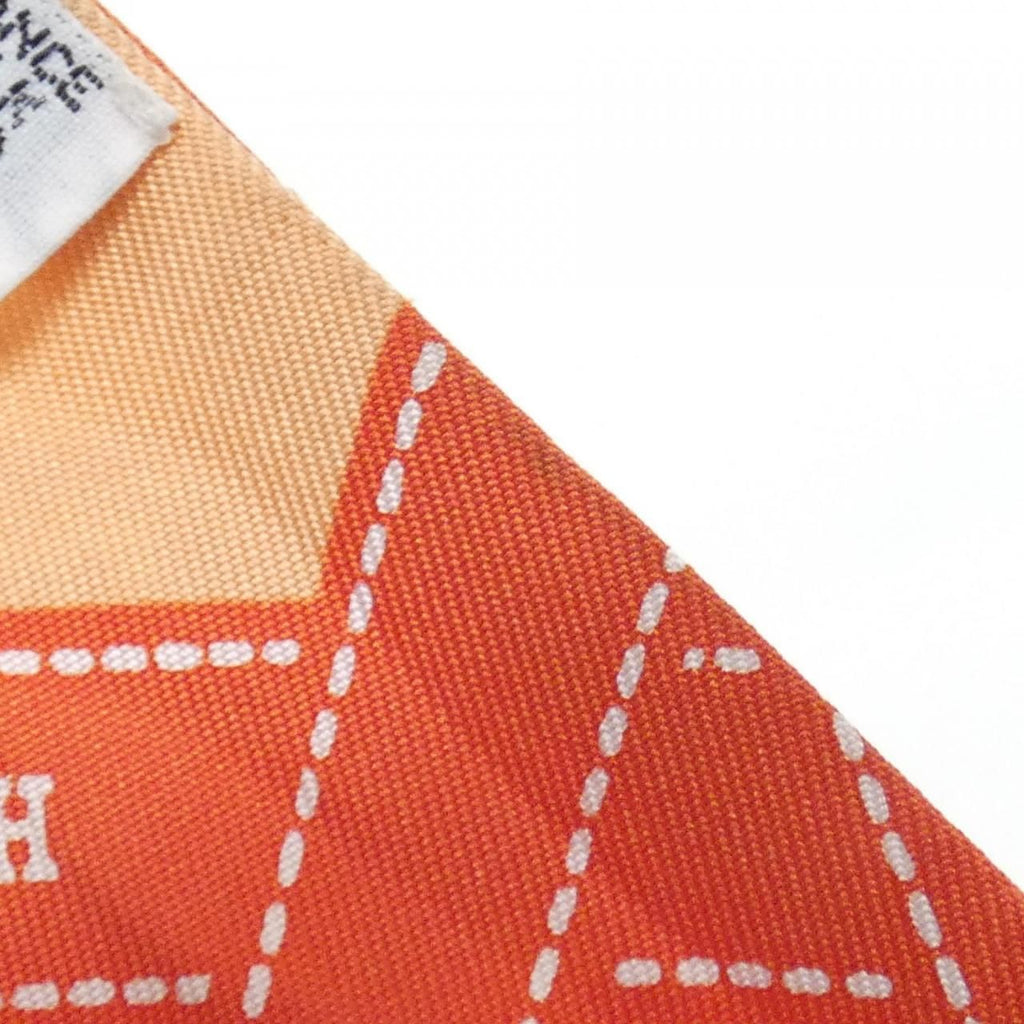 Hermes Twilly Scarf Orange — view 4