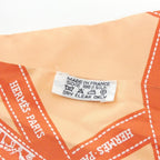 Hermes Twilly Scarf Orange — view 5