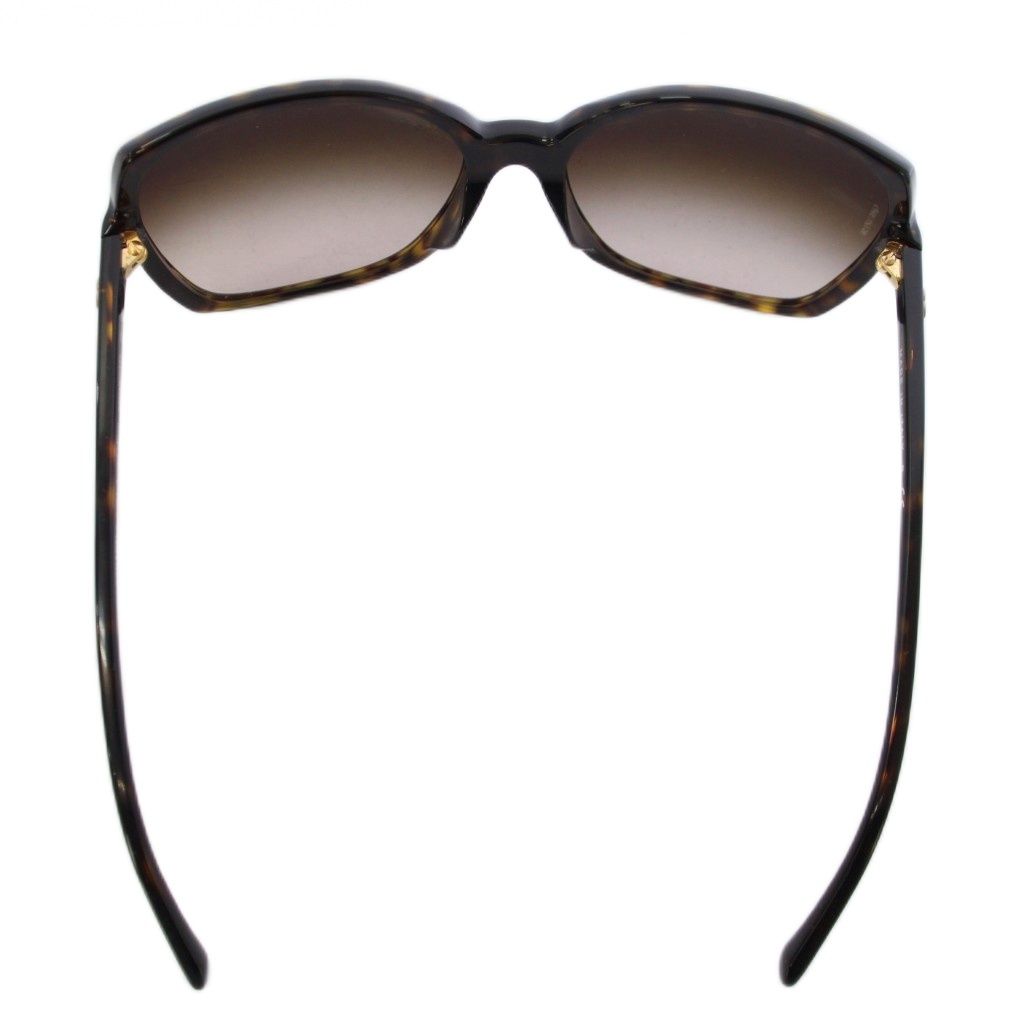 Chanel CC Logo Sunglasses Tortoiseshell Pattern Brown TK Eyewear — view 4