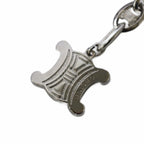 Celine Triomphe Chain Belt Silver Color — view 2