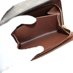 Louis Vuitton Portefeuille Tresor Monogram Wallet Bifold Coin Purse Brown — view 7
