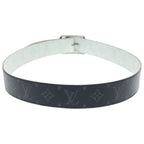 Louis Vuitton Ceinture Reverso Monogram Reversible Leather Belt White Black — view 2