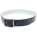 Louis Vuitton Ceinture Reverso Monogram Reversible Leather Belt White Black