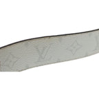 Louis Vuitton Ceinture Reverso Monogram Reversible Leather Belt White Black — view 6