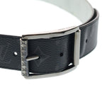 Louis Vuitton Ceinture Reverso Monogram Reversible Leather Belt White Black — view 4
