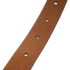 Louis Vuitton Ceinture Ellipse Monogram Leather Belt Brown Gold — view 5
