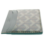 Goyard Card Case Business Holder Green Leather — view 3