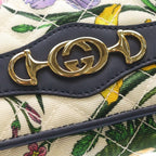 Gucci GG Marmont Flora Wallet Leather Canvas — view 5