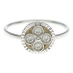 Louis Vuitton Bague Sunblossom Diamond Ring White Gold — view 4
