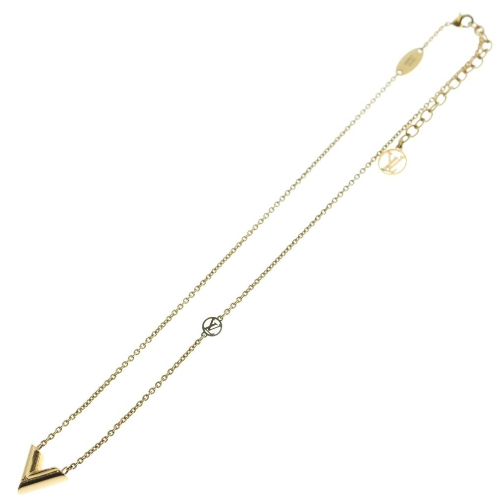 Louis Vuitton Essential Necklace Gold — view 2