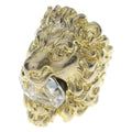 Gucci Lion Head Ring Gold