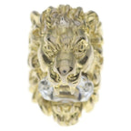 Gucci Lion Head Ring Gold — view 4