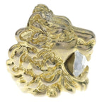 Gucci Lion Head Ring Gold — view 3