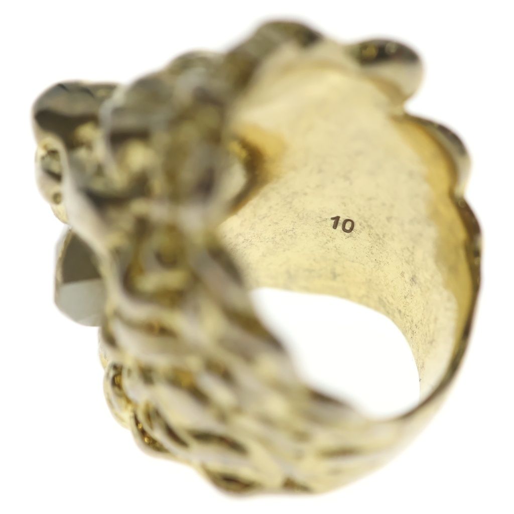 Gucci Lion Head Ring Gold — view 5