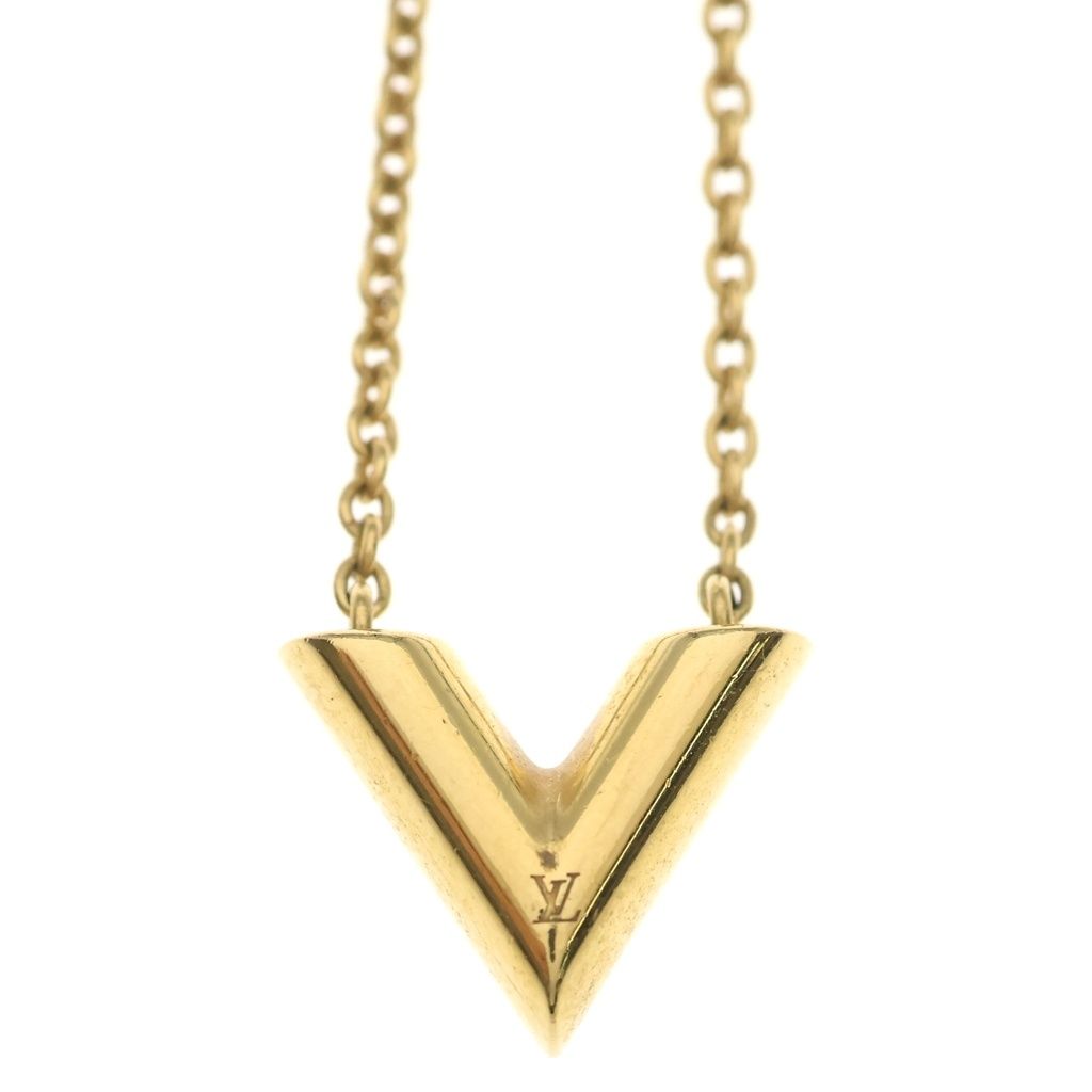Louis Vuitton Essential Pendant Chain Gold — view 3