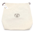 Hermes Picotin Lock MM Taurillon Clemence Silver Handbag Black — view 8