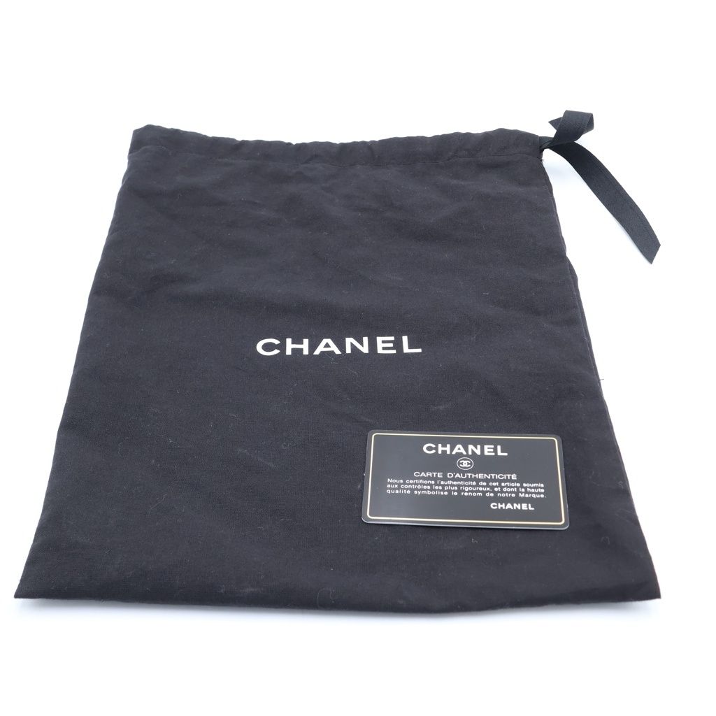 Chanel 19 Quilted CC Logo Jersey Lambskin Chain Shoulder Bag Pink — view 8