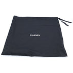 Chanel Deauville GM Canvas Leather Silver 2-Way Chain Tote Plate Pink — view 8