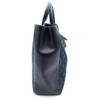 Louis Vuitton Monogram Grand Sac Jacquard Leather Tote Black — view 3