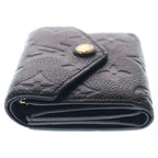 Louis Vuitton Empreinte Portefeuille Zoe Leather Wallet Trifold Gold Black — view 3