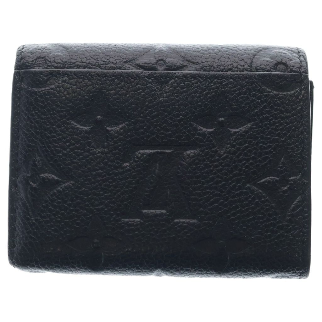 Louis Vuitton Empreinte Portefeuille Zoe Leather Wallet Trifold Gold Black — view 2