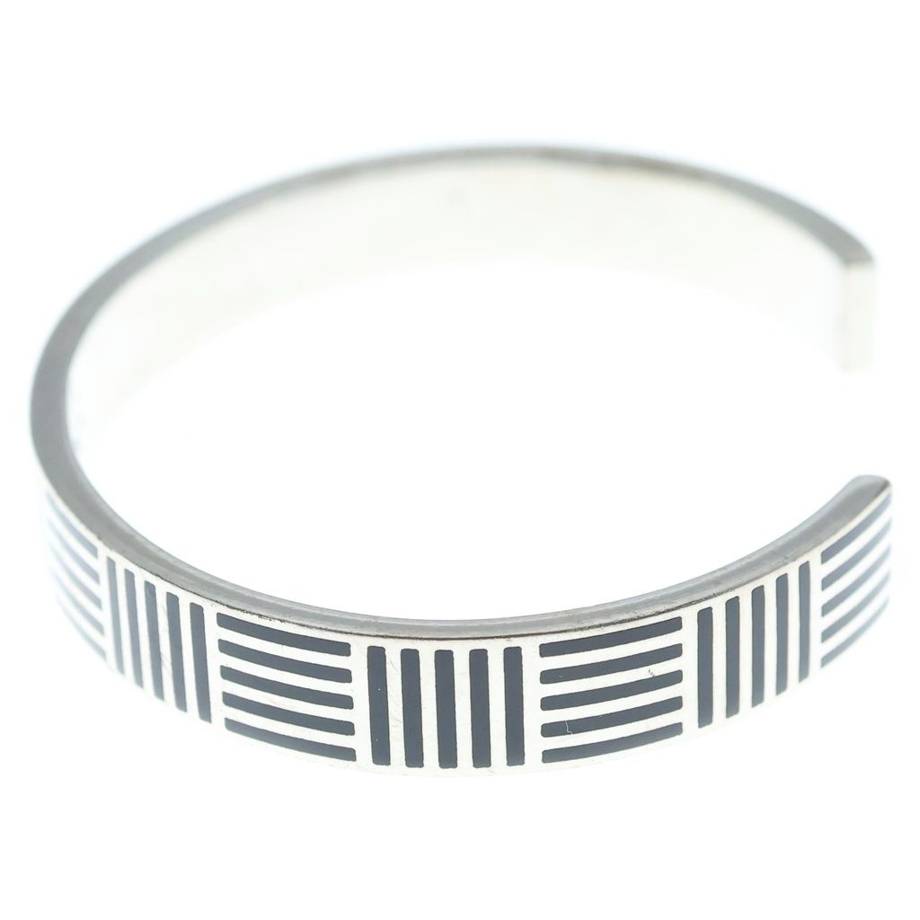 Louis Vuitton Damier Color Bracelet Silver Black Metal — view 4