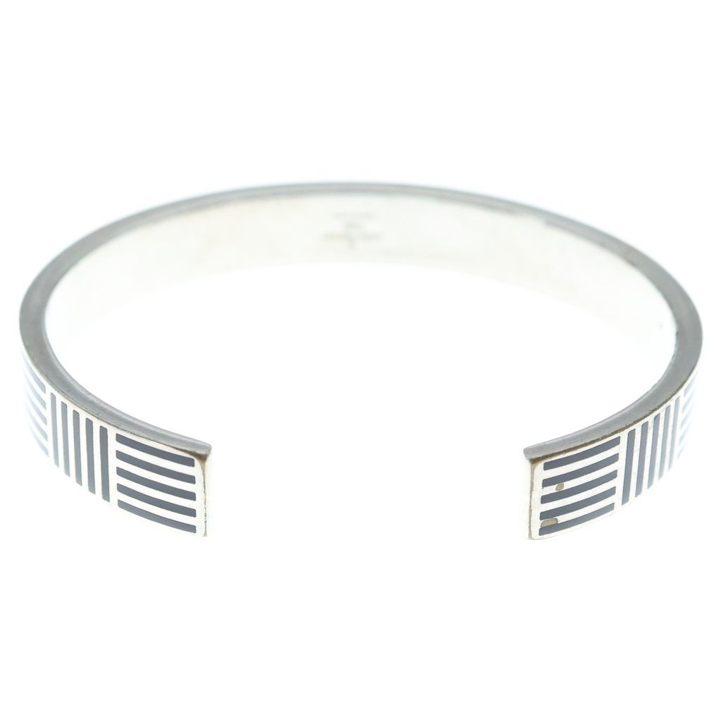 Louis Vuitton Damier Color Bracelet Silver Black Metal — view 2