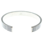 Louis Vuitton Damier Color Bracelet Silver Black Metal — view 2