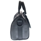 Louis Vuitton Damoflage Keepall Bandouliere 25 2-Way Shoulder Bag Black Leather — view 3