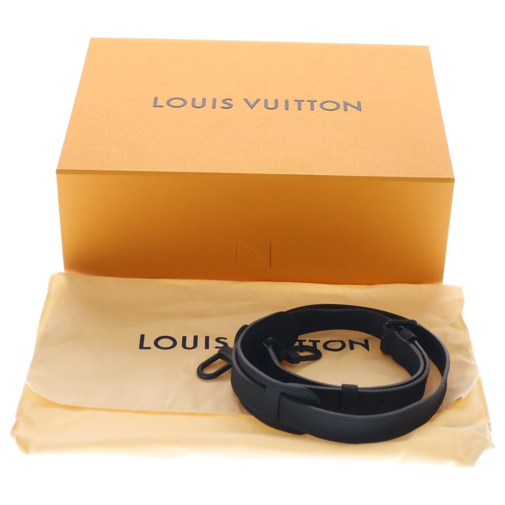 Louis Vuitton Damoflage Keepall Bandouliere 25 2-Way Shoulder Bag Black Leather — view 8