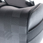 Louis Vuitton Damoflage Keepall Bandouliere 25 2-Way Shoulder Bag Black Leather — view 5