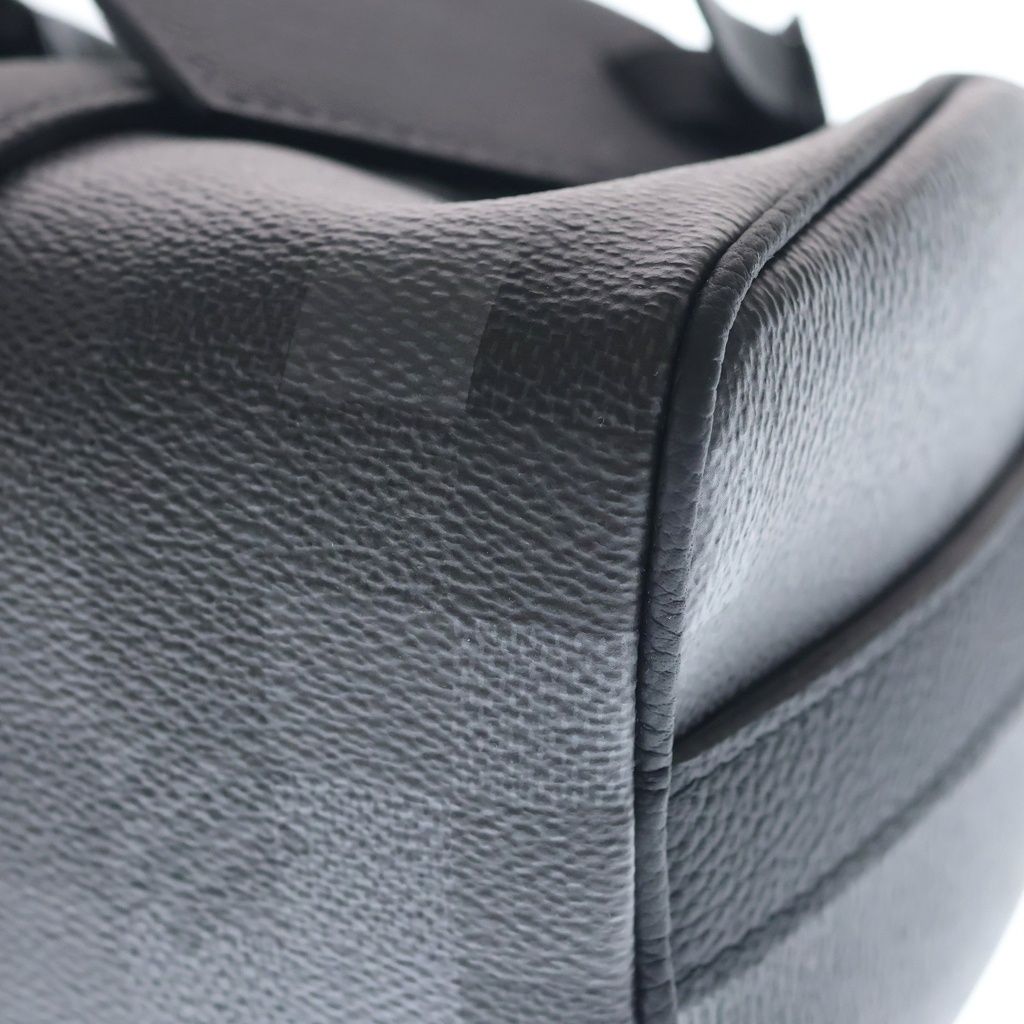Louis Vuitton Damoflage Keepall Bandouliere 25 2-Way Shoulder Bag Black Leather — view 5