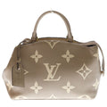 Louis Vuitton Monogram Empreinte Petit Palais PM Leather 2-Way Bag Beige