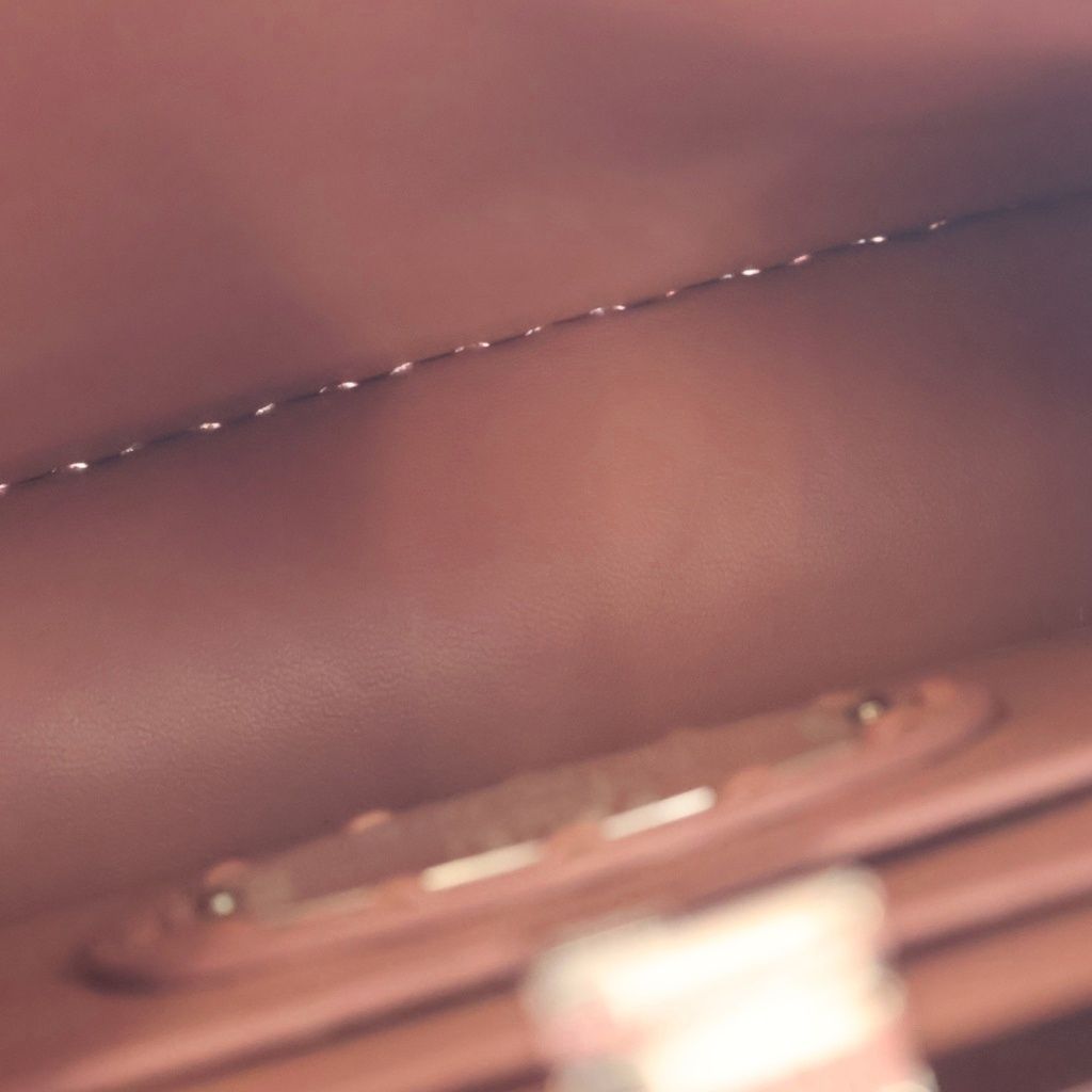 Fendi Peekaboo Petit Eye Leather 2-Way Bag Silver Pink — view 7
