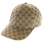 Gucci Yuko Higuchi GG Canvas Baseball Cap Beige Blue